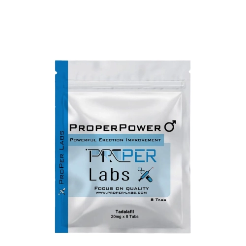 ProperPower - powerful erection improvement - tadalafil 8 tabs