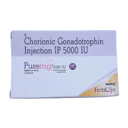 Puretrig 5000 IU - chorionic gonadotrophin injection IP 5000 IU