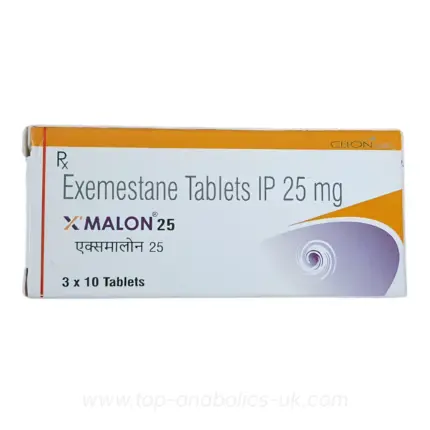 XMALON 25 - Exemestane Tablets IP 25 MG