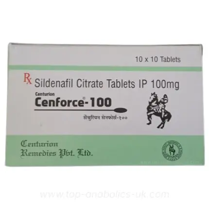 sildenafil citrate tablets IP 100mg - Centurion Cenforce-100