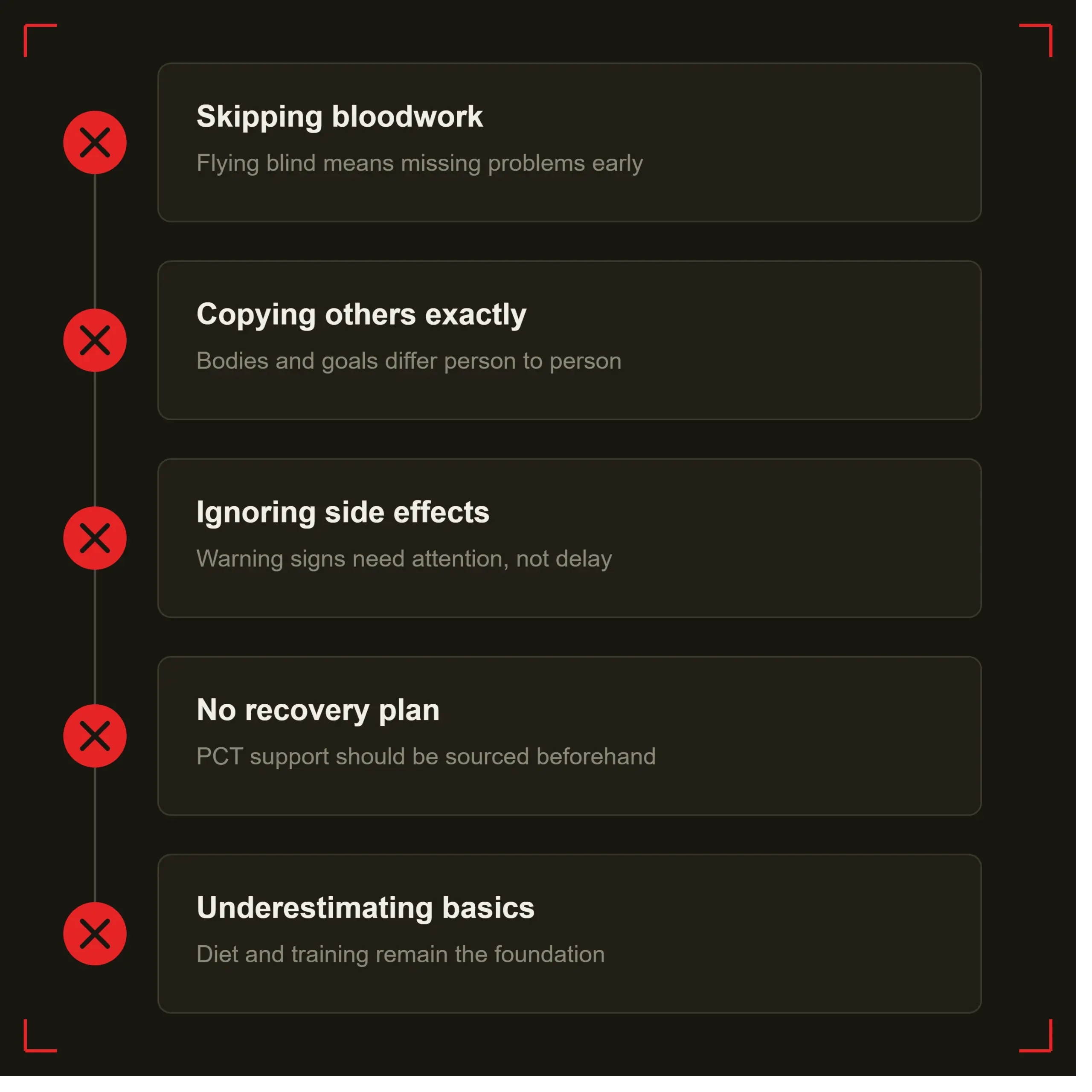 common beginner mistakes
