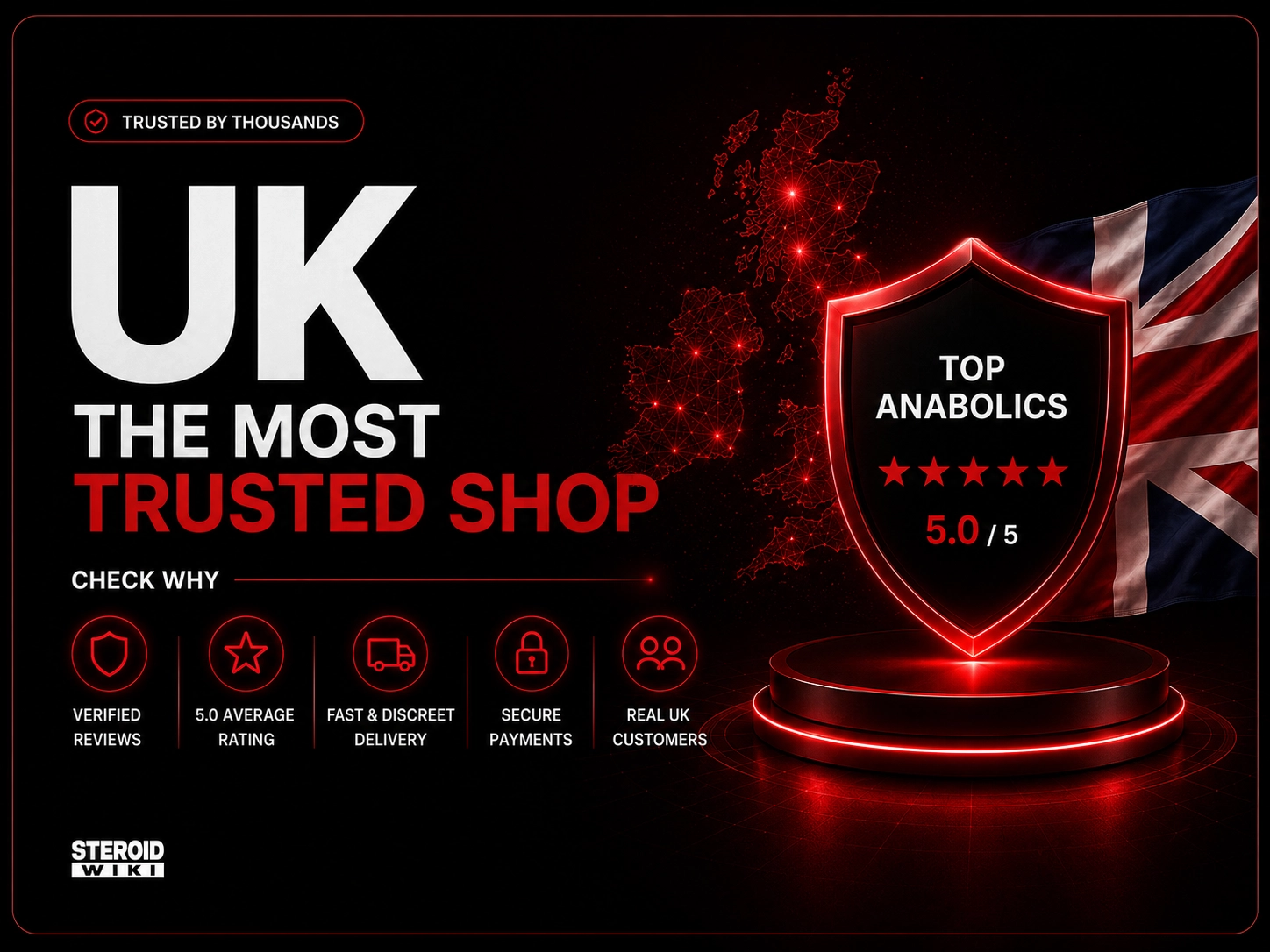 Most trusted steroids shop in UK.