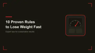 10 Proven Rules to Lose Weight Fast: Expert Tips for Sustainable Results